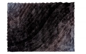 Livingreen Tapete para Sala de la colección Genova Color Negro 160 x 225 cm